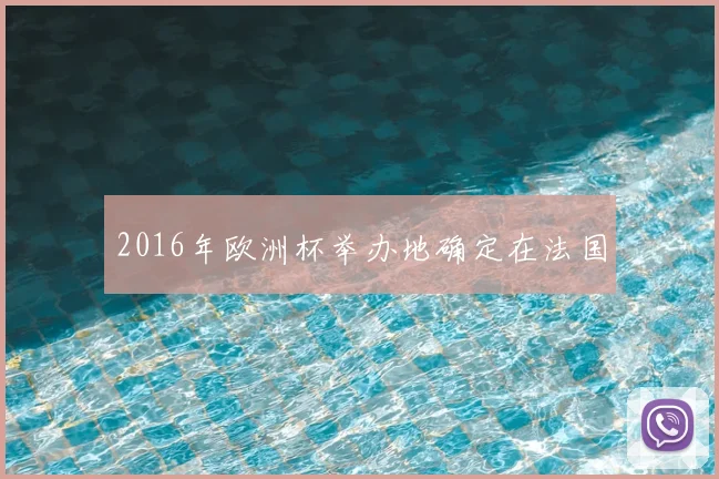 2016年欧洲杯举办地确定在法国